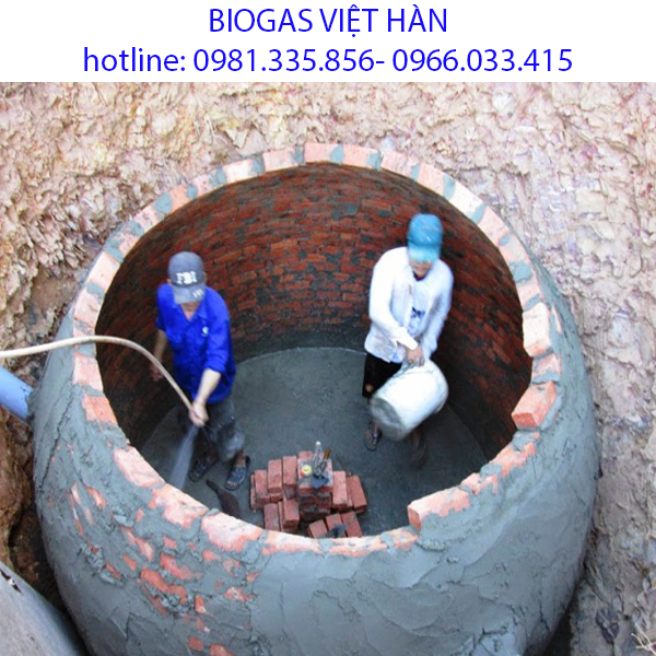 Cách làm hầm biogas cải tiến