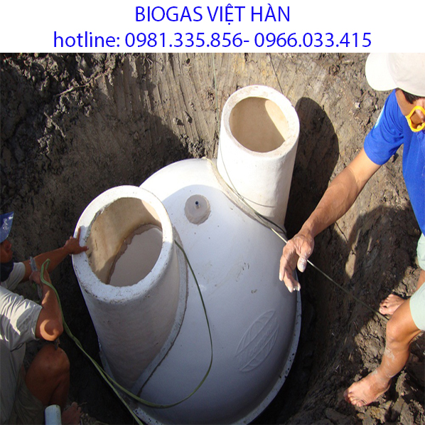 Giá hầm biogas composite