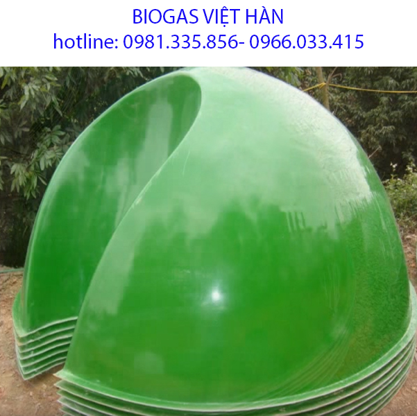 Bình biogas composite