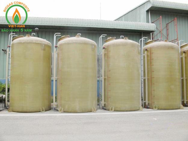 Bồn xử lý chất thải composite Việt Hàn có nhiều ưu điểm và ứng dụng