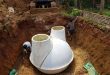 Cấu tạo của hầm biogas composite hộ gia đình