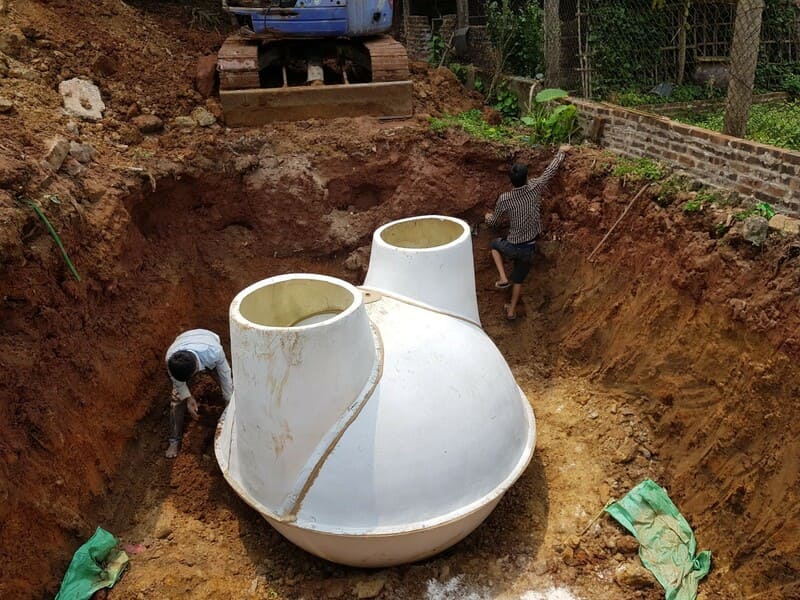 Cách lắp đặt hầm biogas tại các hộ gia đình chăn nuôi